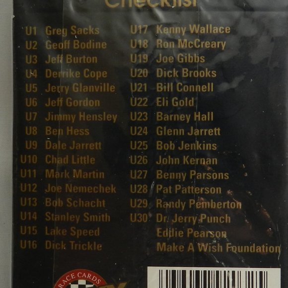 1992 Maxx Race Cards 5th Anniversary 30 Update Set New Unopened - Picture 8 of 8